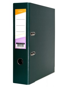 Папка регистратор 75 мм PVC темно зеленая набор из 10 шт Informat
