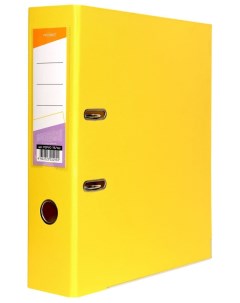 Папка регистратор 75 мм PVC желтая набор из 10 шт Informat