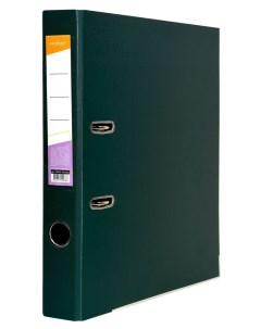 Папка регистратор 55 мм PVC темно зеленая набор из 10 шт Informat