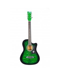 Акустическая гитара с анкером глянцевая Липа 7 8 38 дюйм BC3830 GR Belucci