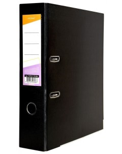 Папка регистратор 75 мм PVC черный съемн м набор из 10 шт Informat