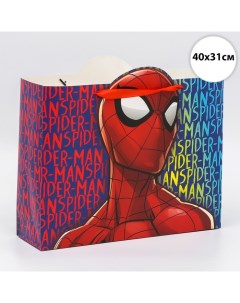 Подарочный пакет Spider man Человек паук 40х31х11 5 см Marvel