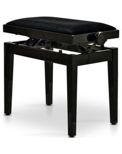 Банкетка для пианино BG27 Black Gloss TC9 Hidrau