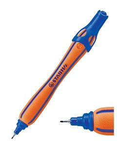 Ручка линер капиллярная синяя 1870 41 синий 0 7 мм Stabilo