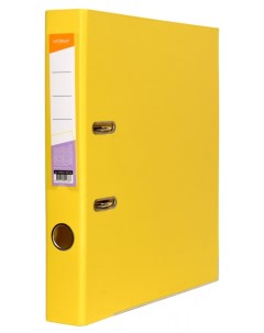 Папка регистратор 55 мм PVC желтая набор из 10 шт Informat