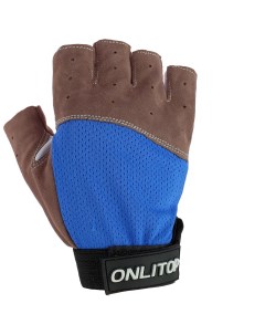 Перчатки спортивные размер l цвет синий Onlitop