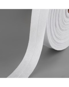 Флизелиновая лента нитепрошивная усиленная 30 мм 50 м цвет белый Nobrand