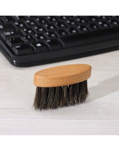 Щетка для клавиатуры компьютера 8 5 3 1 6 см 22 пучка натуральный конский волос Nobrand