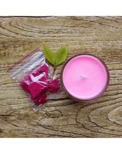 Краситель на основе соевого воска для свечей 5 г цвет розовый Nobrand