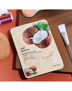 Тканевая маска для лица с кокосом увлажняющая Nobrand