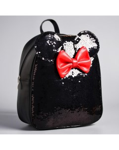 Рюкзак детский с пайетками 27 см х 23 см х 10 см Disney