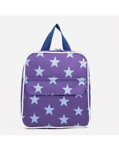 Рюкзак на молнии наружный карман цвет фиолетовый Nobrand