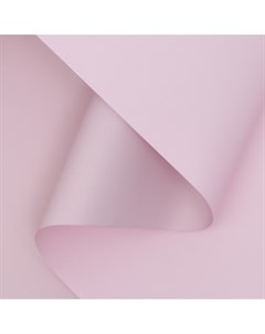 Пленка матовая двухсторонняя пастельная серия 65 мкм пастельный розовый 0 5 x 10 м Upak land