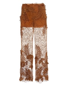 Кружевные брюки Alberta ferretti