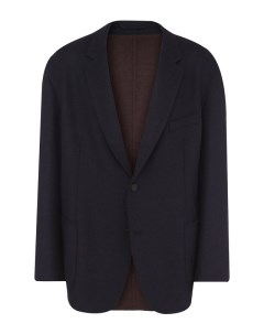 Однобортный пиджак из смеси шерсти и кашемира Brioni