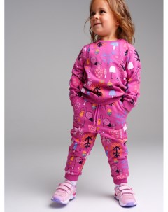 Комплект детский трикотажный для девочек платье брюки легинсы Playtoday newborn-baby