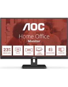 Монитор 24E3UM LCD 24 16 9 1920x1080 FHD VA Black Aoc