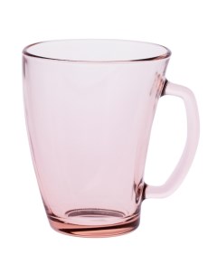Кружка Шейп 320 мл розовая стекло Luminarc