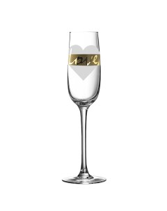 Набор бокалов для шампанского Love 2 шт 185 мл стекло Promsiz