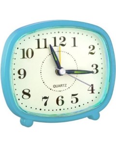 Часы будильник PF TC 005 синий Perfeo