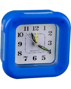Часы будильник PF TC 003 синий Perfeo