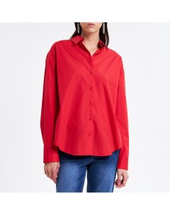 Красная хлопковая рубашка Mollis