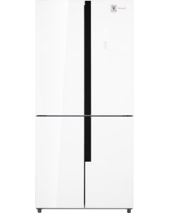 Холодильник Side by Side WCD 450 WG NoFrost Inverter Weissgauff