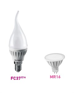 Лампа светодиодная E14 свеча на ветру FC37 6Вт 4000K нейтральный свет 470лм OLL FC37 6 230 4K E14 FR Онлайт