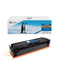 Картридж лазерный GG CF531A NT CF531A 205A CF531A голубой 900 страниц совместимый для LaserJet Color G&g