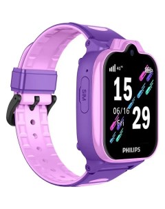 Смарт часы Kids W6610 розовый Philips