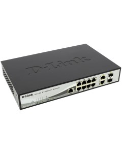 Коммутатор Metro Ethernet DES 1210 10 ME B1A Grey Black D-link