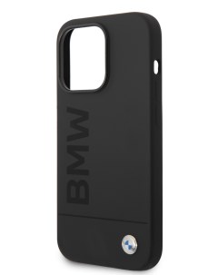 Чехол для iPhone 14 Pro Max с Magsafe Laser logo Black Bmw