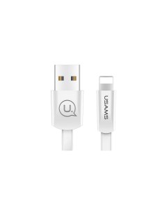 Кабель U2 USB A Lightning плоский White УТ000019980 Usams