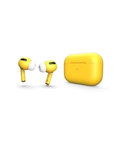 Беспроводные наушники AirPods Pro Custom Color Yellow Apple