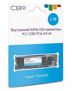 SSD накопитель Standard M 2 22110 1 ТБ SSD 001TB M 2 ST22 Cbr