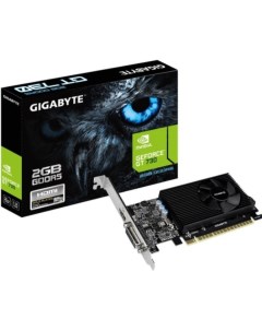 Видеокарта NVIDIA GeForce GT 730 LP GV N730D5 2GL Gigabyte