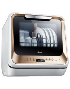 Посудомоечная машина компактная MCFD42900 G MINI gold Midea