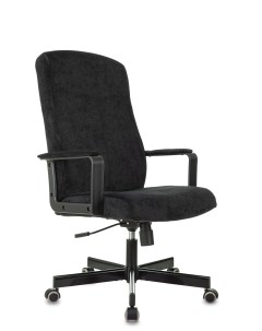 Кресло руководителя ST DOMINGO Спинка и сиденье черная ткань Topchairs