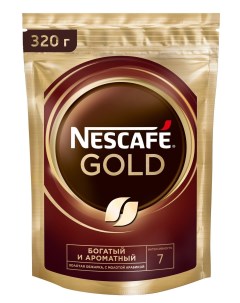 Кофе растворимый Gold с добавлением молотого 320 г Nescafe