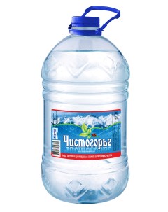 Вода питьевая негазированная 5 л Чистогорье