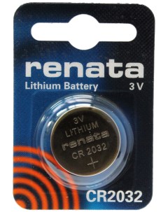 Батарейка CR2032 1BL 1 шт Renata