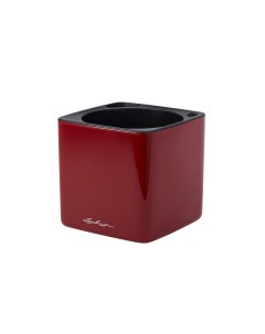 Цветочное кашпо Cube glossy 13512 0 4 л красный 1 шт Lechuza