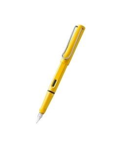 Перьевая ручка 018 Safari желтая 05 мм Lamy
