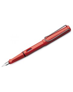 Перьевая ручка 016 Safari EF красная Lamy