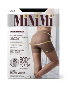 Колготки mini body form 40 nero Minimi