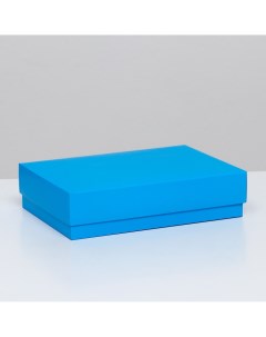Коробка складная голубая 21 х 15 х 5 см Upak land