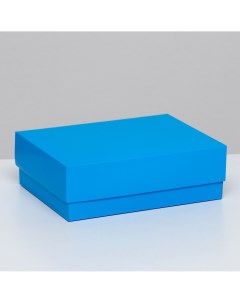 Коробка складная голубая 16 х 12 х 5 2 см Upak land