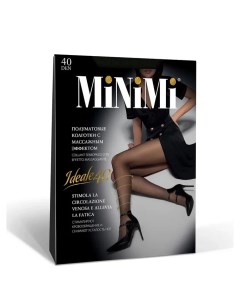 Колготки mini ideale 40 maxi утяжка по ноге nero Minimi