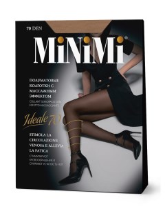 Колготки mini ideale 70 утяжка по ноге caramello Minimi