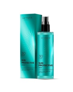 Спрей солнцезащитный для лица и тела SUN PROTECTIVE SPRAY SPF 30 100 Letique cosmetics